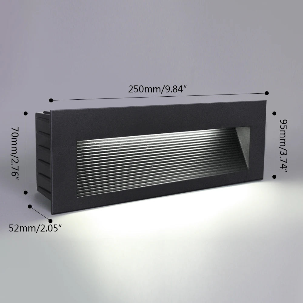 Luminaire extérieur encastrable aluminium étanche IP65 – Image 7