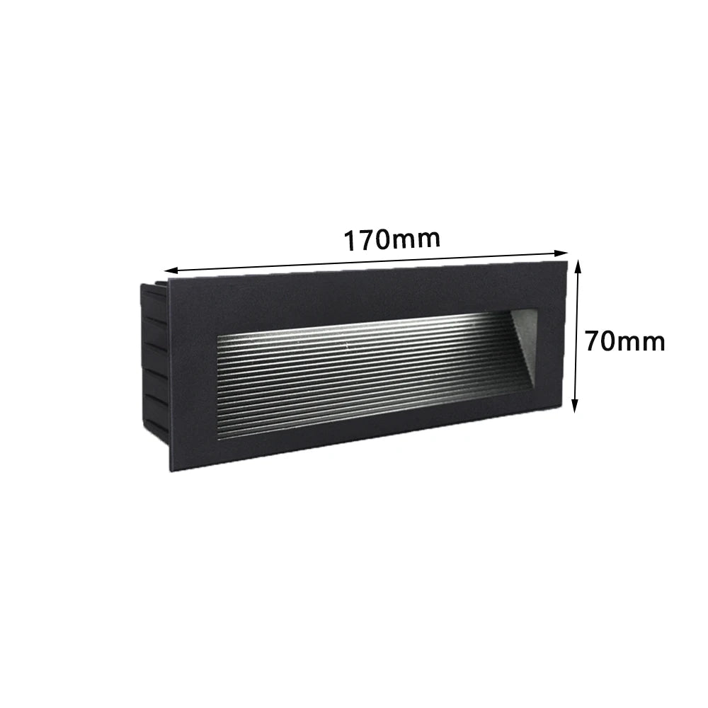 Luminaire extérieur encastrable aluminium étanche IP65 – Image 4