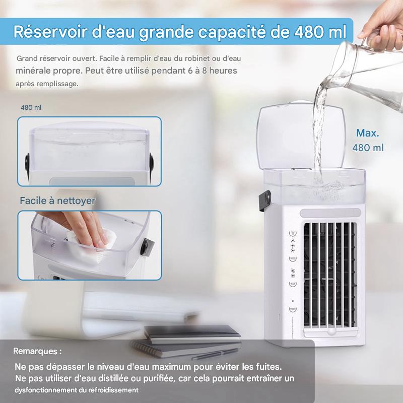 Mini Rafraîchisseur d'Air Portable Personnel Bureau – Image 6