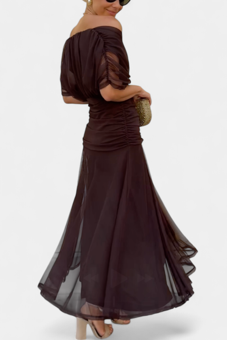 Tenue femme soirée motif fleurie élégance occasion – Image 8