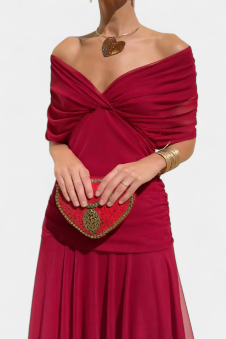 Tenue femme soirée motif fleurie élégance occasion – Image 4