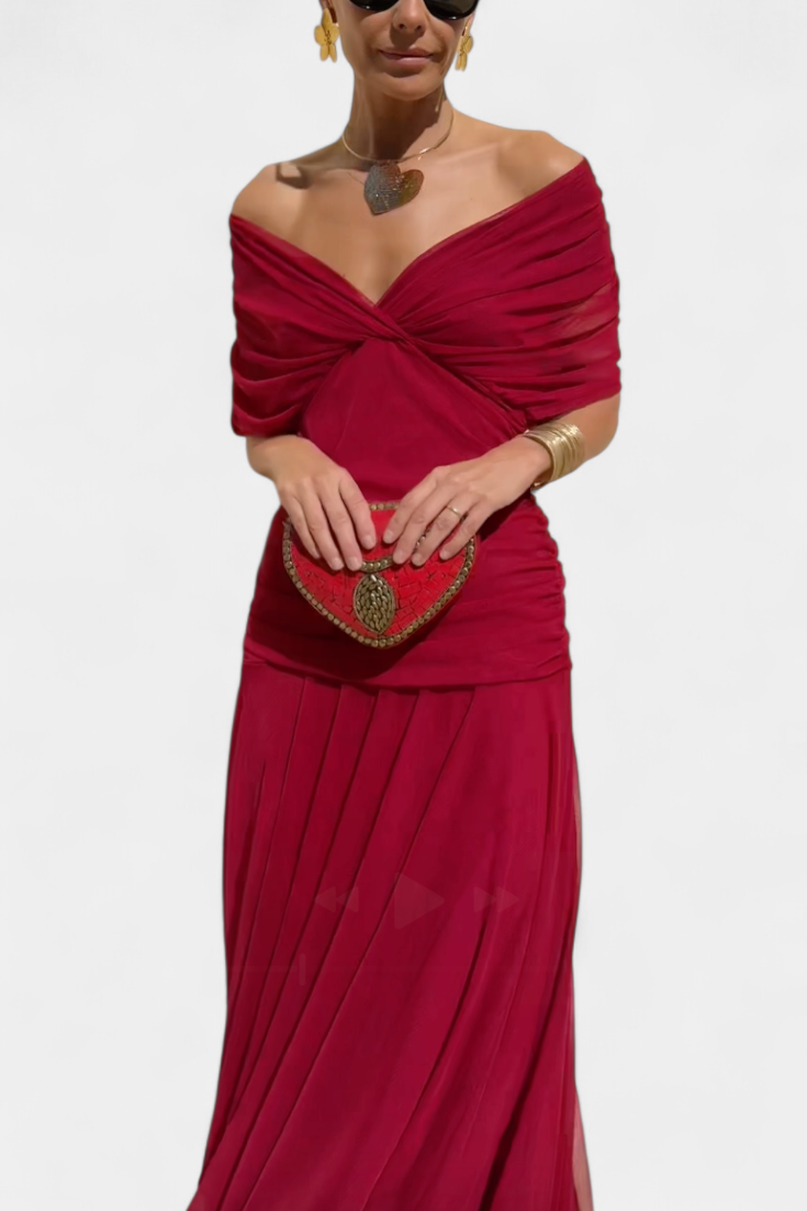 Tenue femme soirée motif fleurie élégance occasion – Image 12