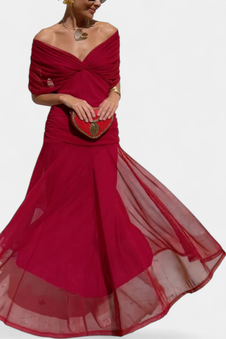 Tenue femme soirée motif fleurie élégance occasion – Image 13