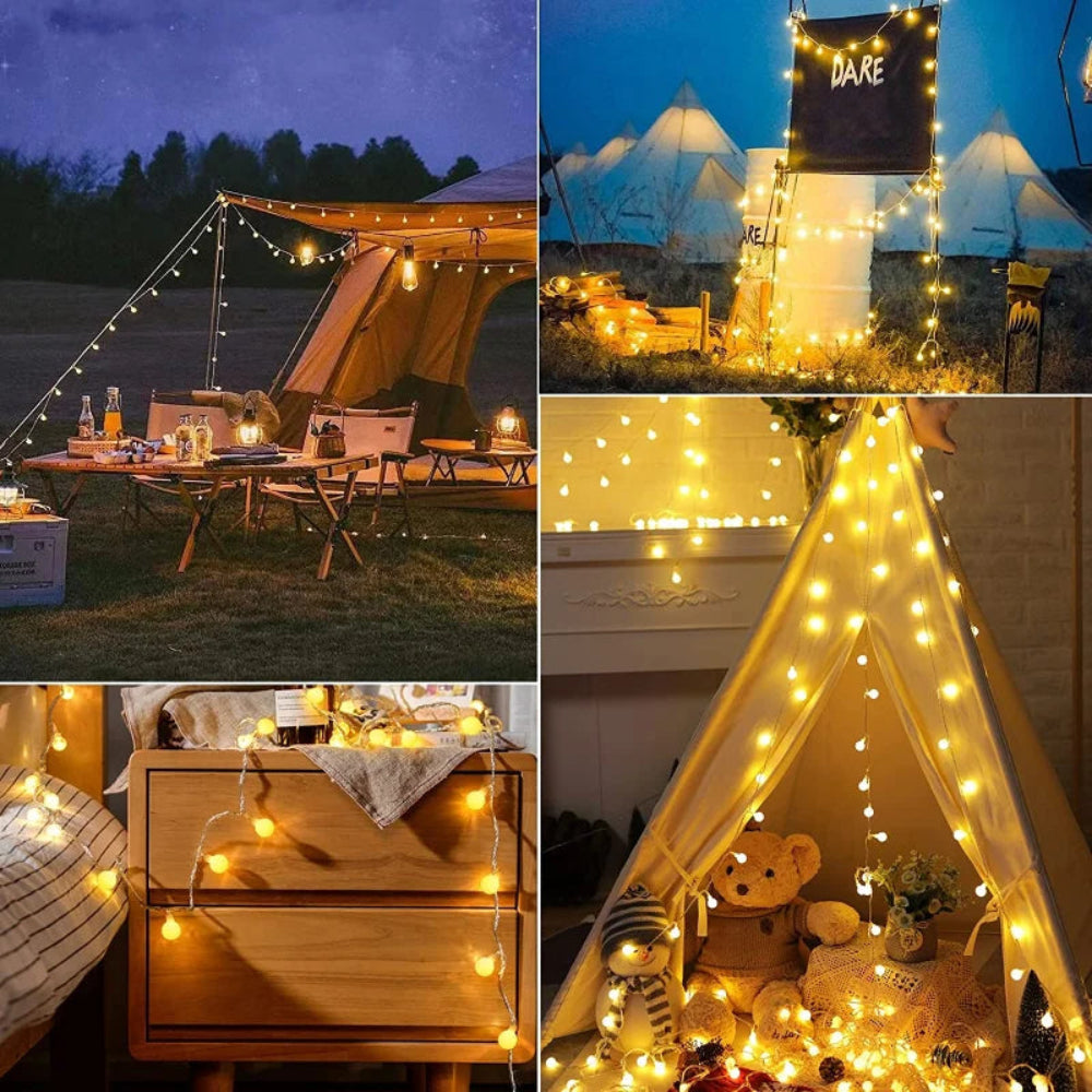 Décoration lumineuse solaire jardin 6m automatique – Image 9