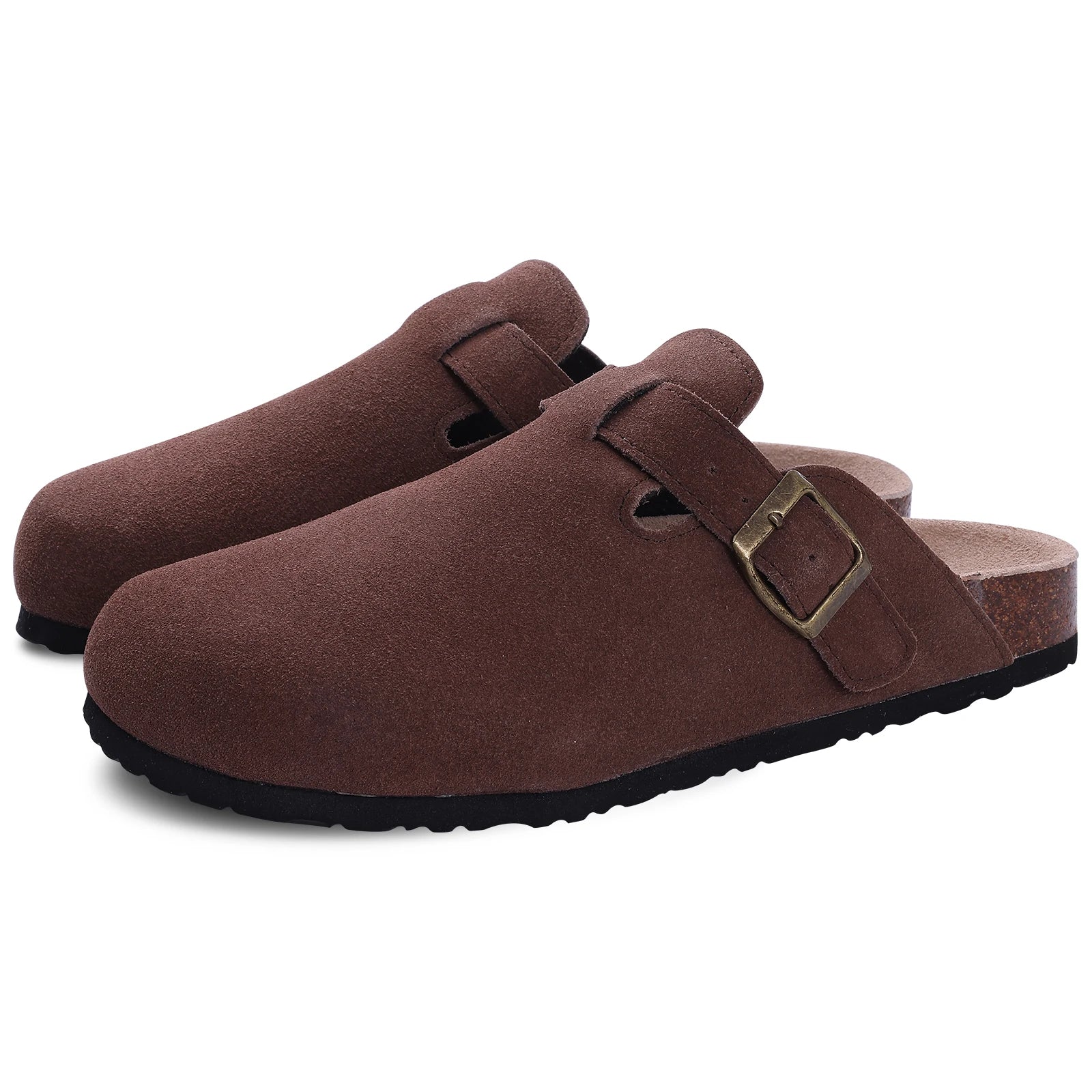 Sandales femme suède semelle liège ergonomique – Image 5