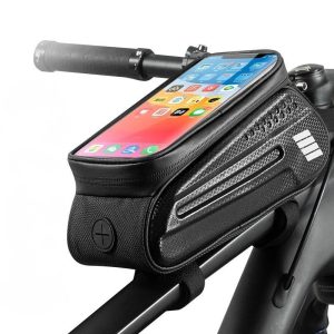 Sacoche vélo étanche support smartphone écran tactile