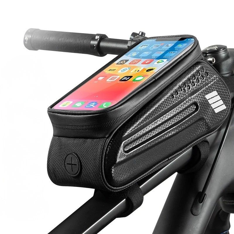 Sacoche vélo étanche support smartphone écran tactile