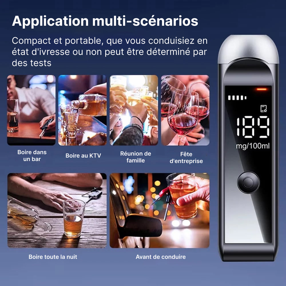 Éthylotest Numérique Haute Précision Rapide – Image 3