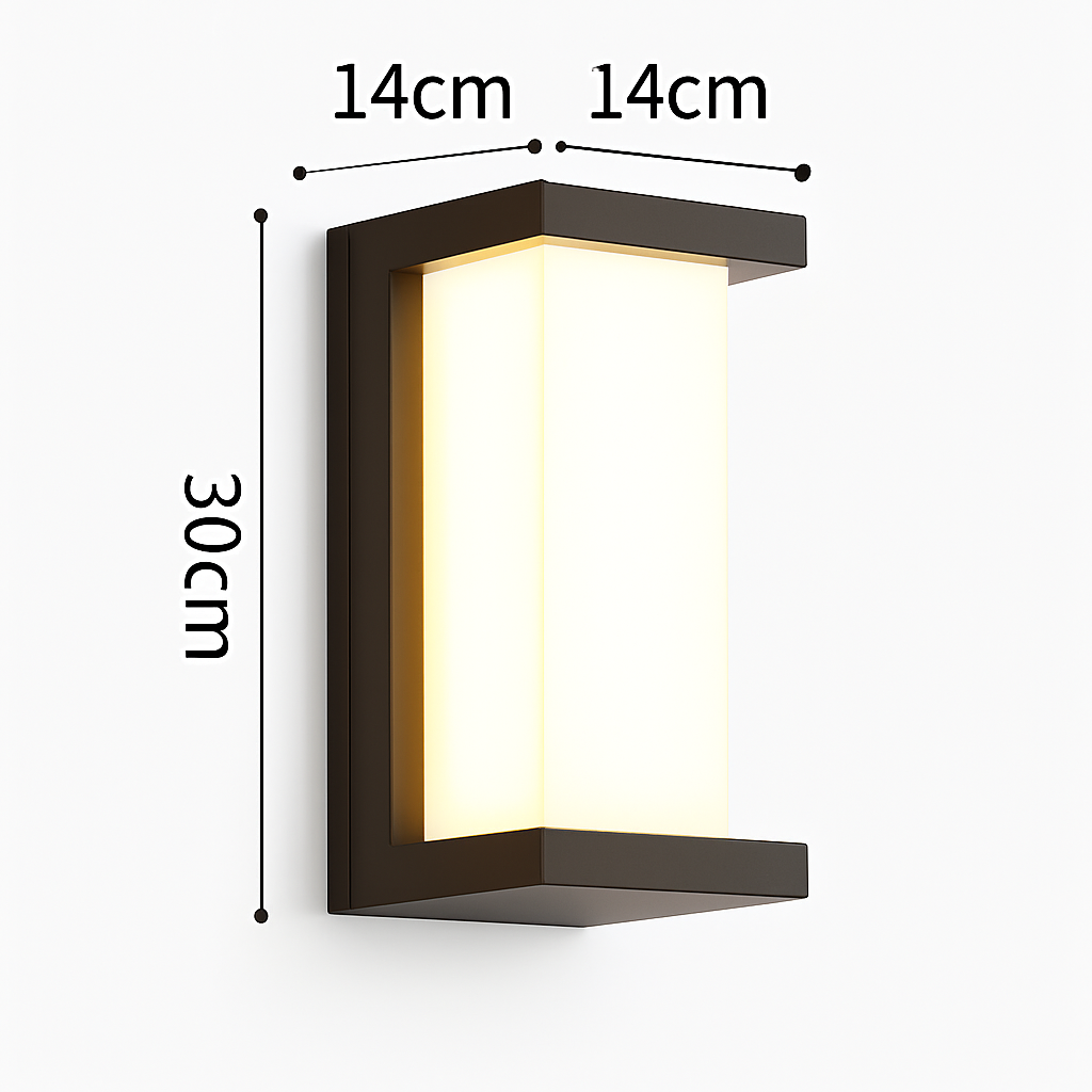 Applique LED extérieure IP65 avec détecteur de mouvement radar – Image 4