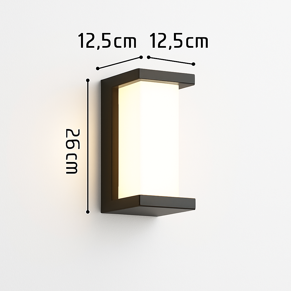 Applique LED extérieure IP65 avec détecteur de mouvement radar – Image 2