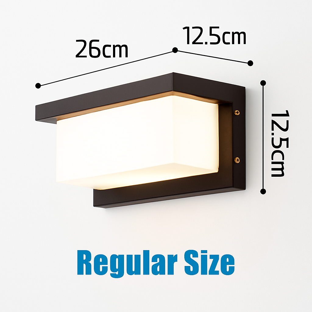 Applique LED extérieure IP65 avec détecteur de mouvement radar – Image 9