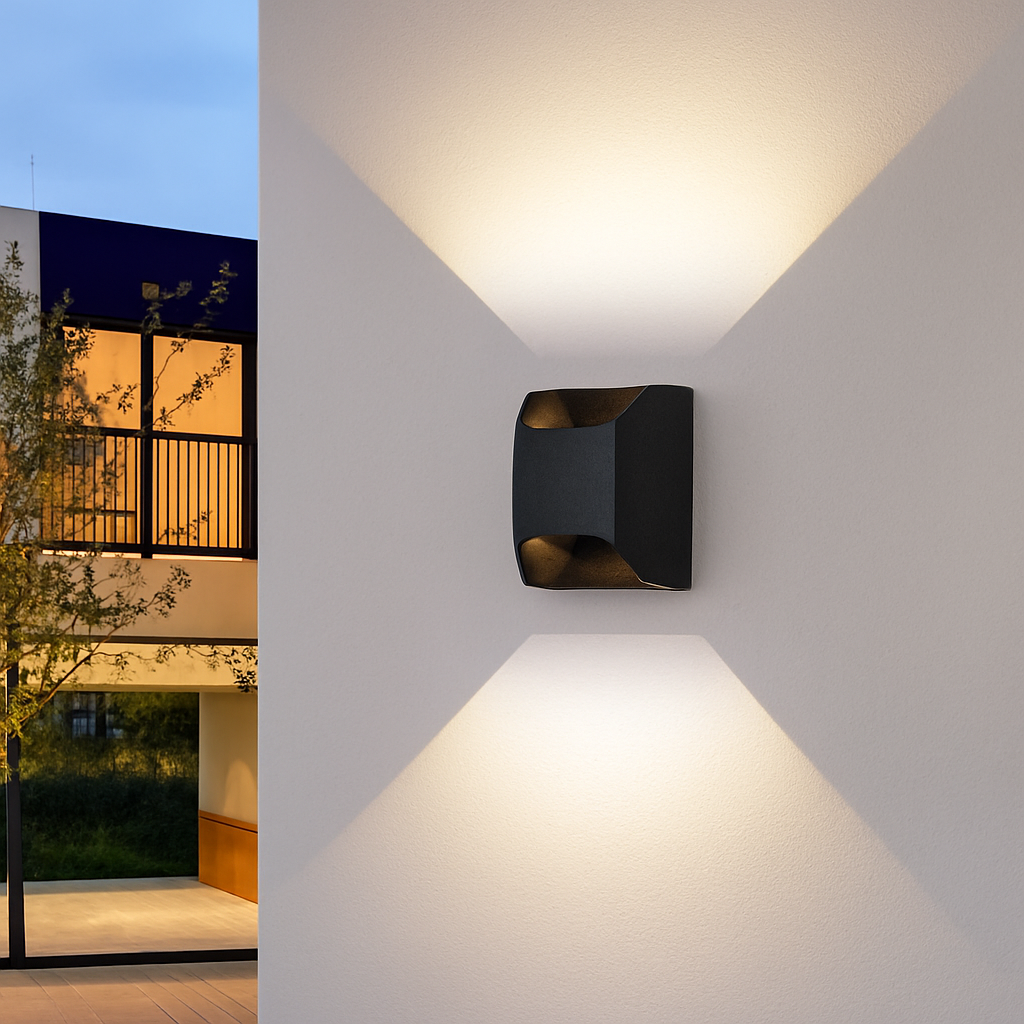 Applique murale LED extérieure étanche moderne façade – Image 9