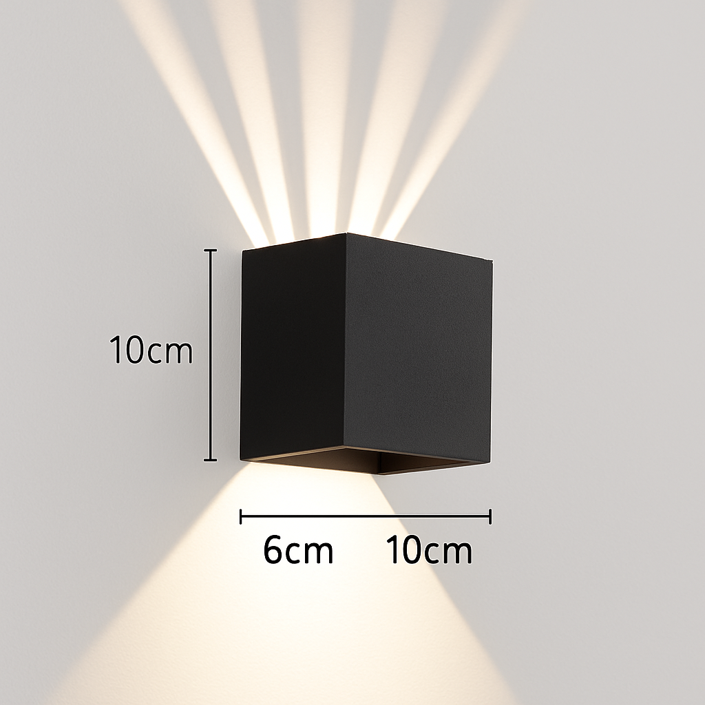 Applique murale LED extérieure étanche moderne façade – Image 6