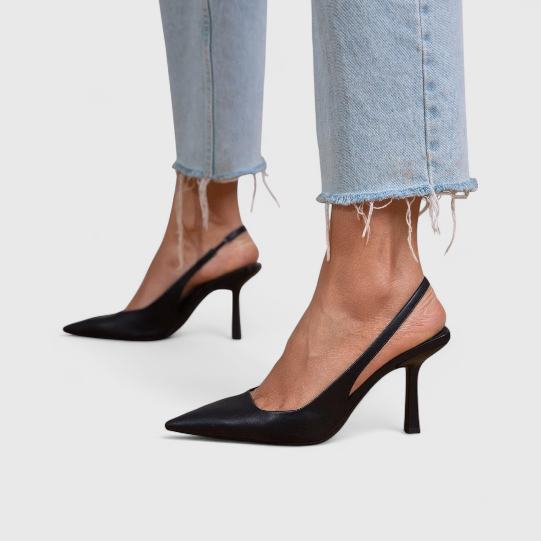 Escarpins confortables femme talon aiguille suède – Image 5