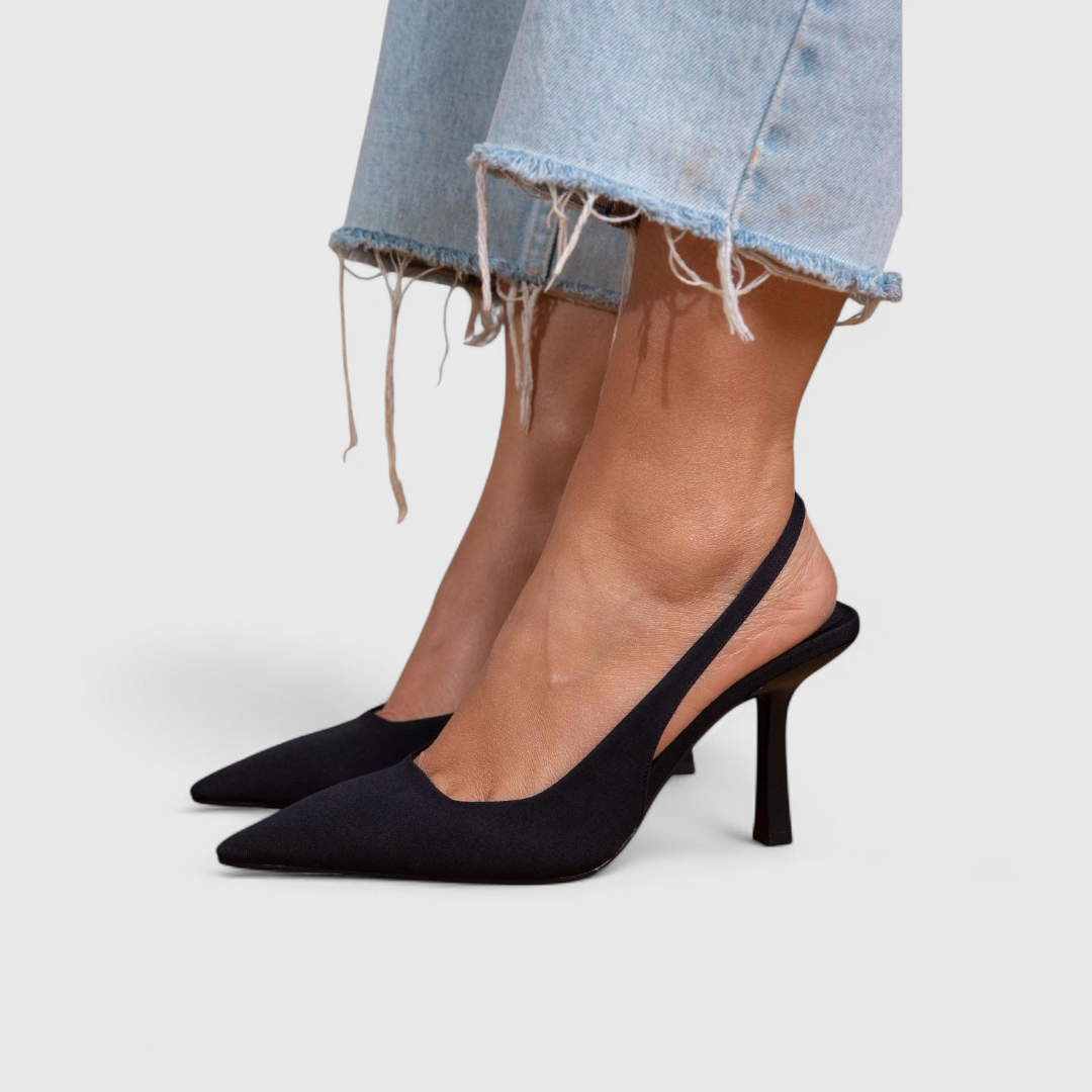 Escarpins confortables femme talon aiguille suède – Image 3