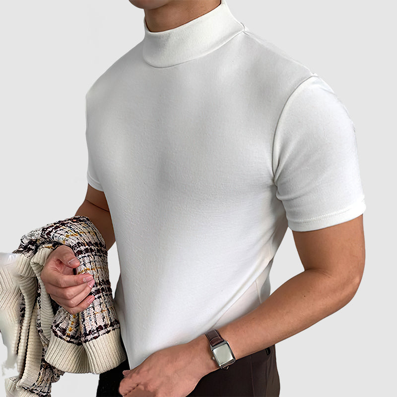 Haut Homme Coupe Slim – Col Montant Polyvalent Confort – Image 7
