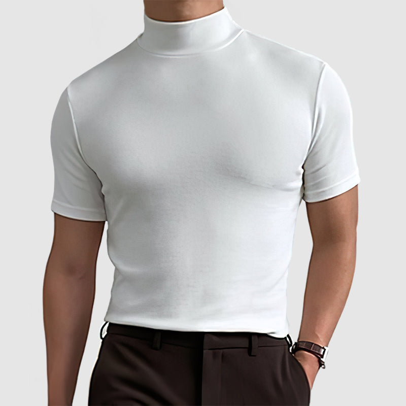 Haut Homme Coupe Slim – Col Montant Polyvalent Confort – Image 8