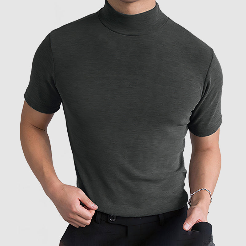 Haut Homme Coupe Slim – Col Montant Polyvalent Confort – Image 9