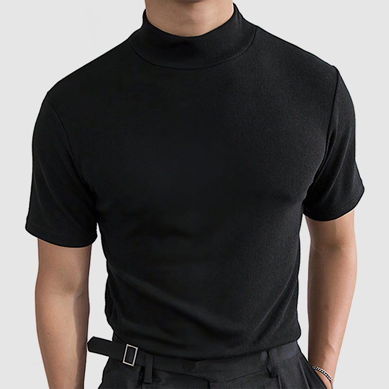 Haut Homme Coupe Slim – Col Montant Polyvalent Confort – Image 2