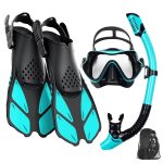 Kit Snorkeling Adulte Vision Panoramique Anti-Buée