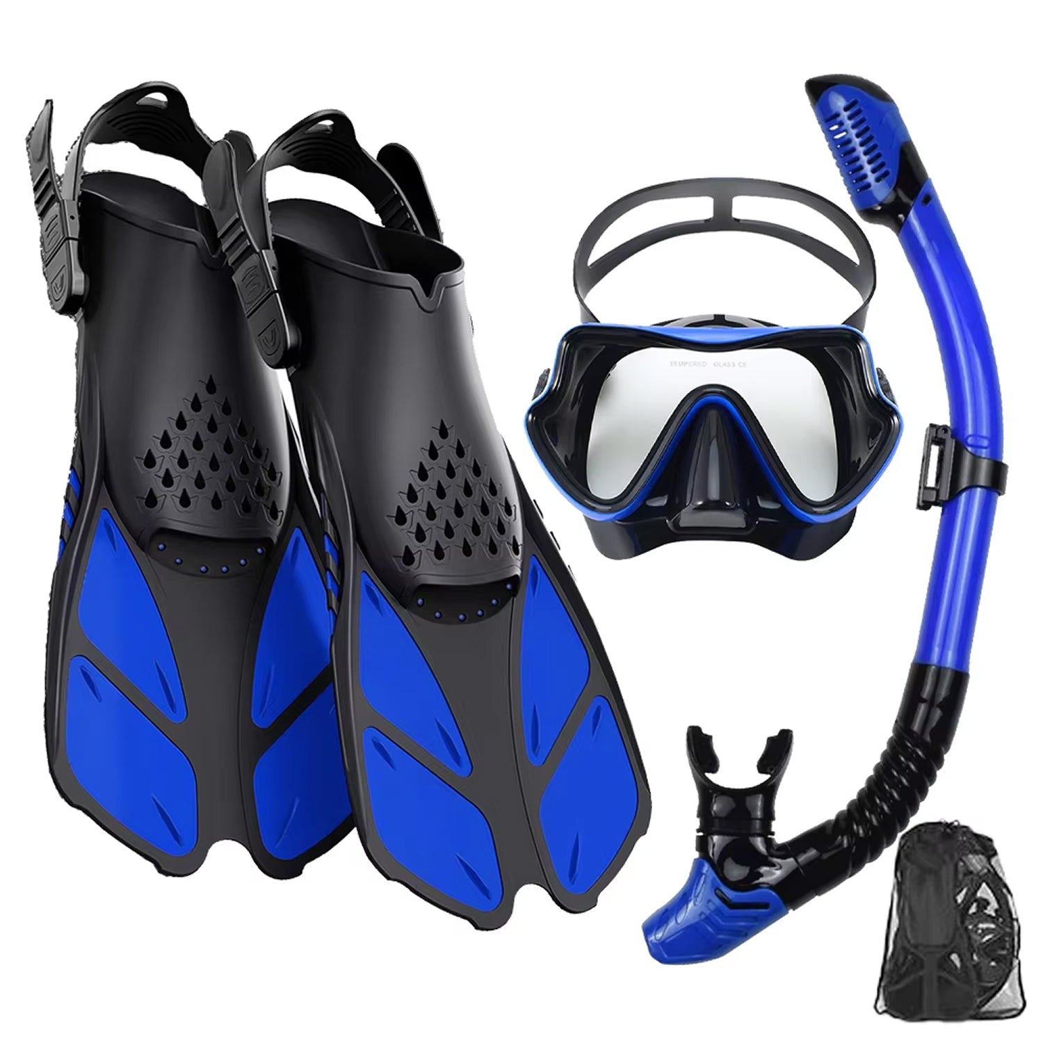 Kit Snorkeling Adulte Vision Panoramique Anti-Buée – Image 3