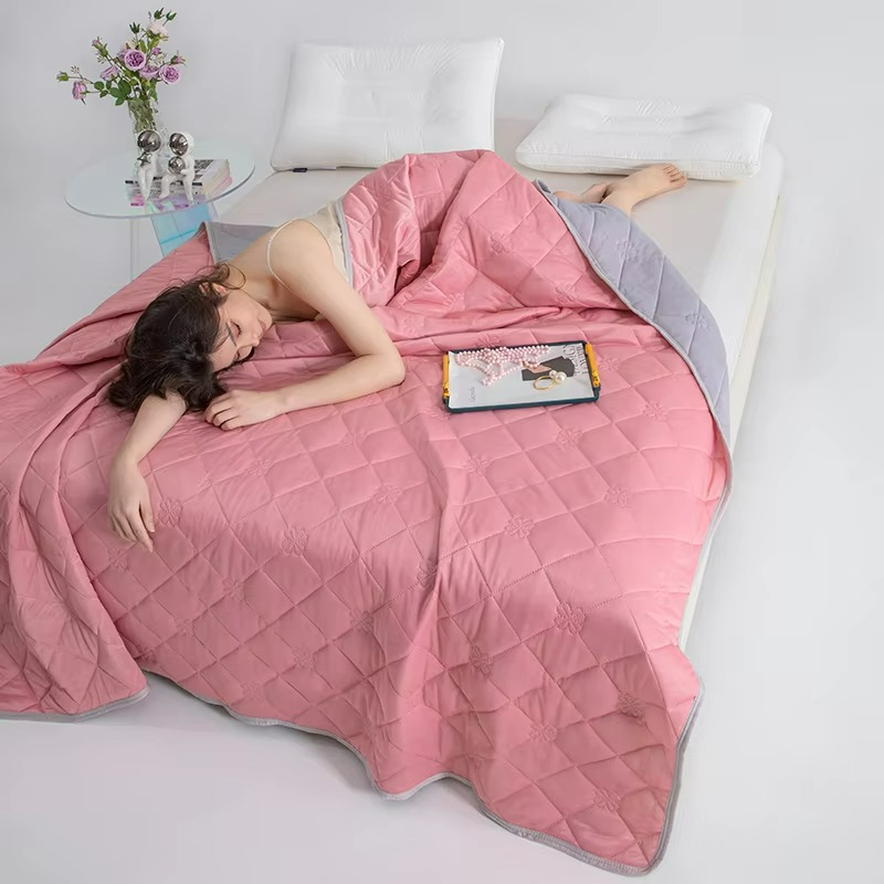 Couette fraîcheur été double face anti-allergie – Image 2