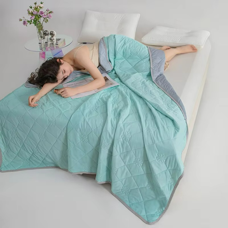 Couette fraîcheur été double face anti-allergie – Image 8