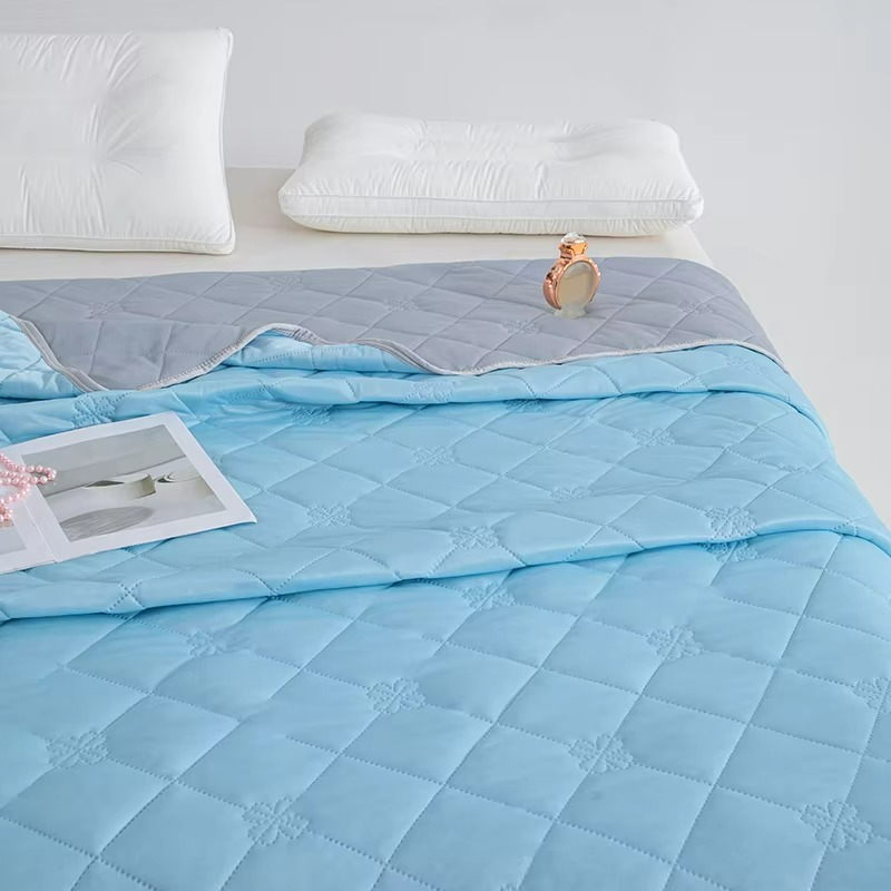 Couette fraîcheur été double face anti-allergie – Image 13