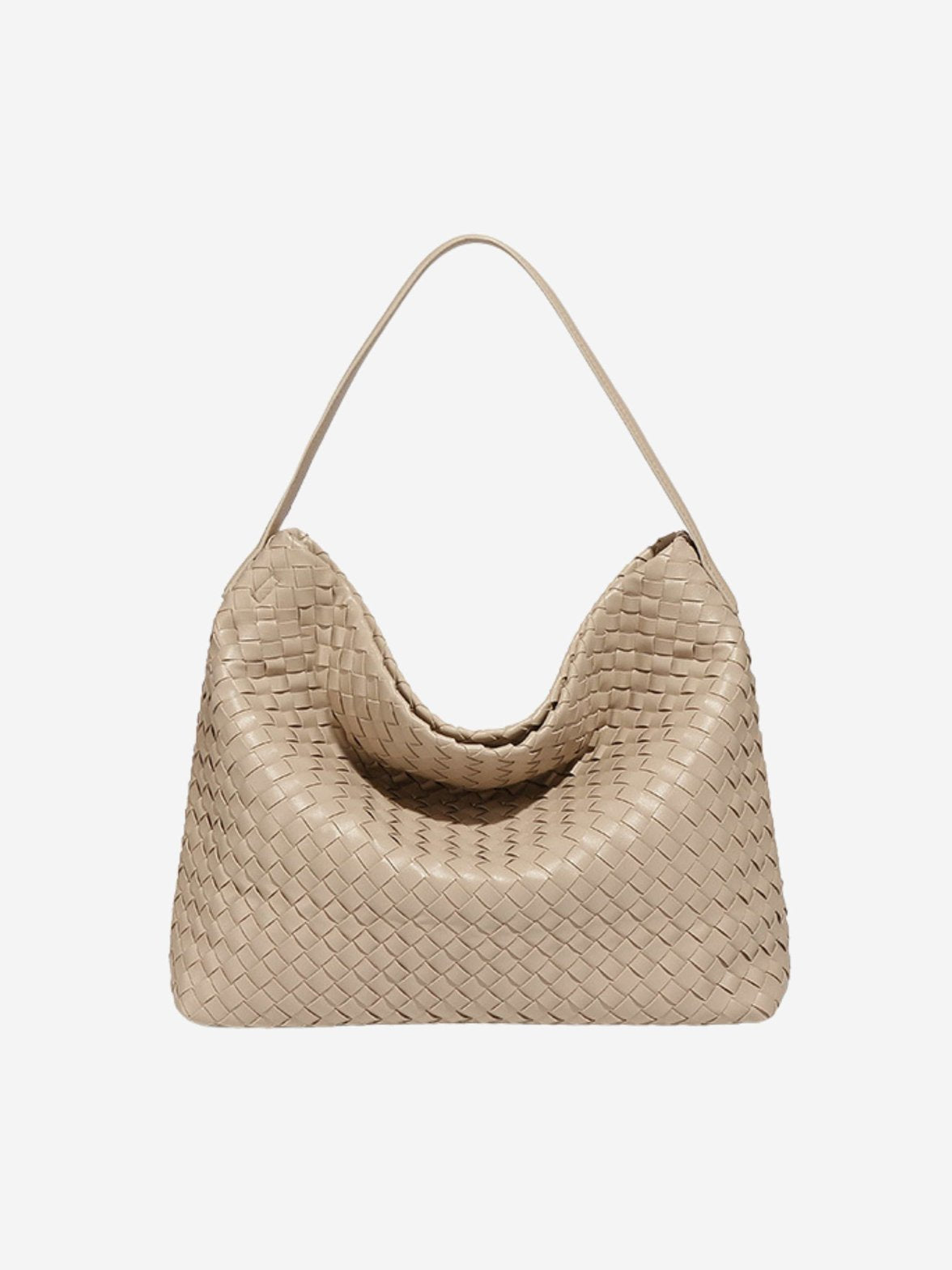 Grand sac femme vegan tressé pour travail quotidien – Image 7