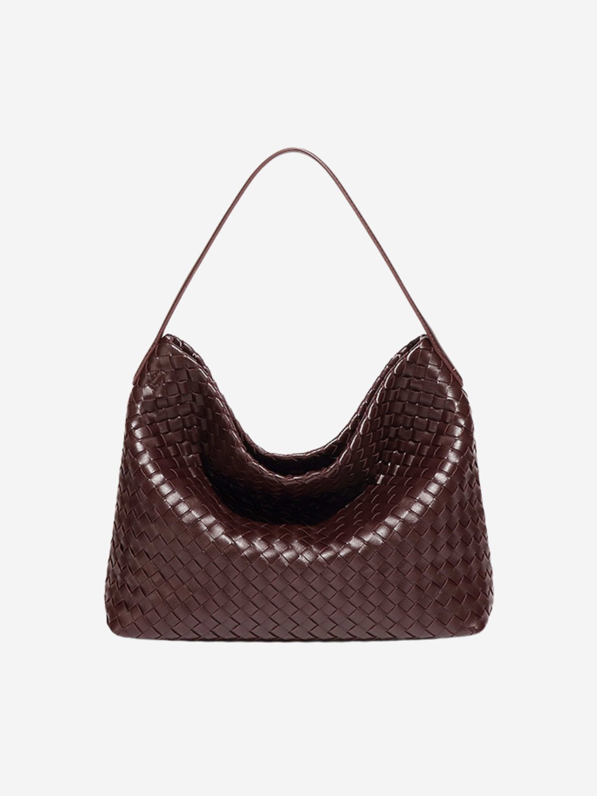 Grand sac femme vegan tressé pour travail quotidien
