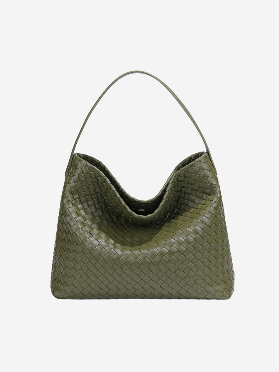 Grand sac femme vegan tressé pour travail quotidien – Image 5