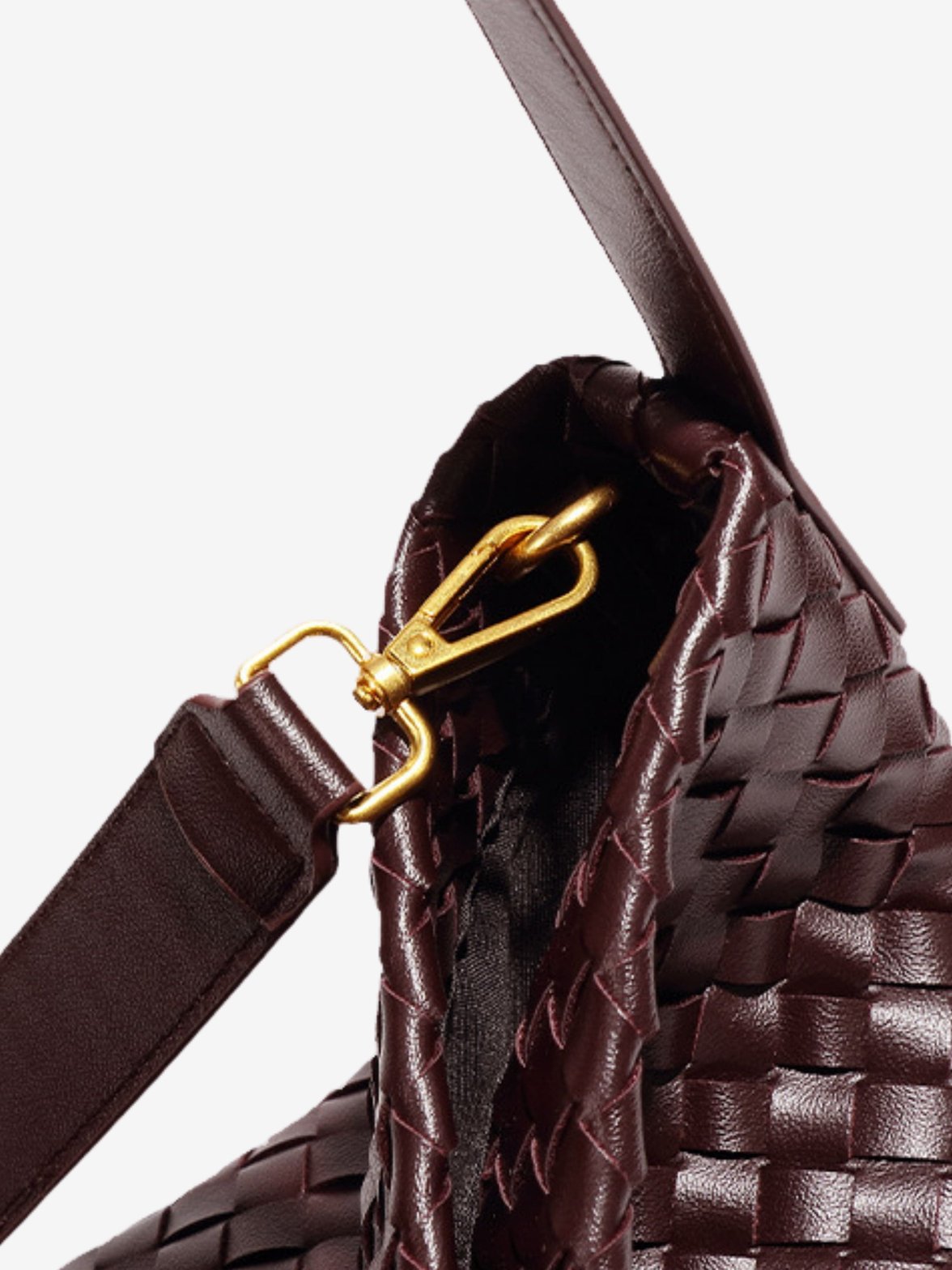 Grand sac femme vegan tressé pour travail quotidien – Image 14