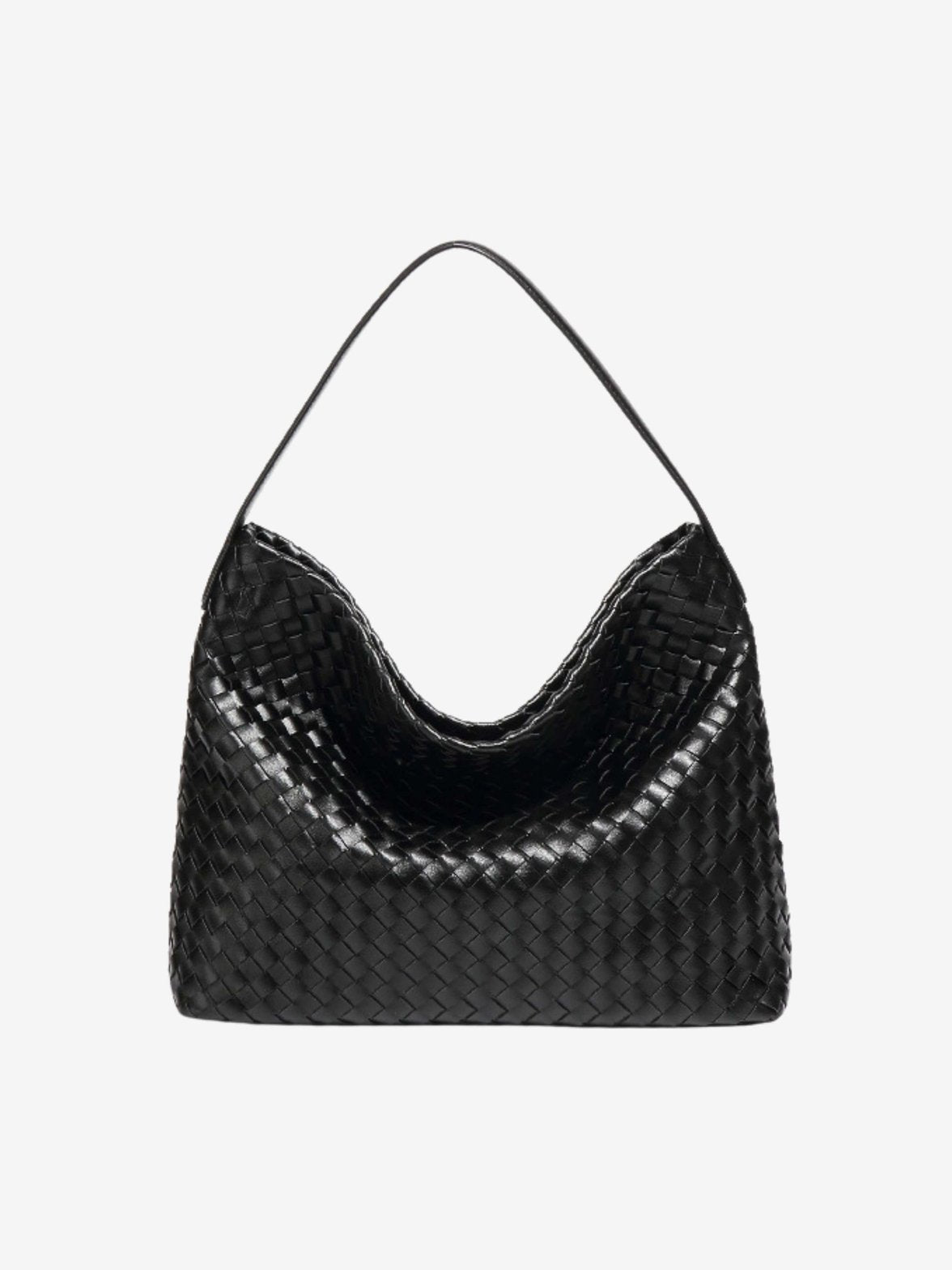 Grand sac femme vegan tressé pour travail quotidien – Image 3