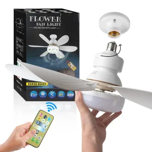 Ventilateur de plafond intelligent silencieux 42cm 30W / 52cm 40W