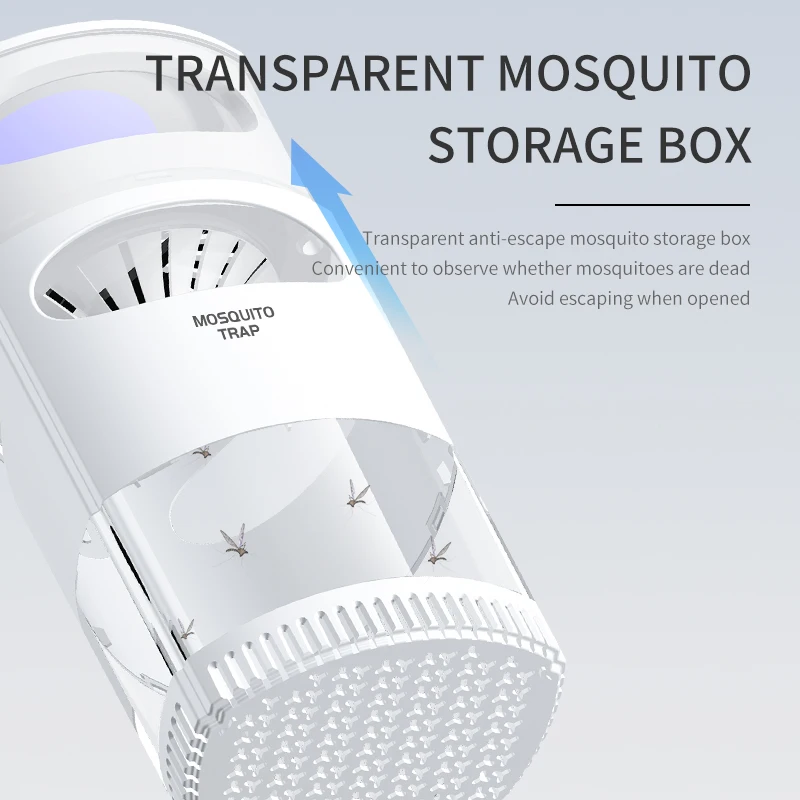 Lampe anti-moustiques UV photocatalytique USB silencieuse – Image 5