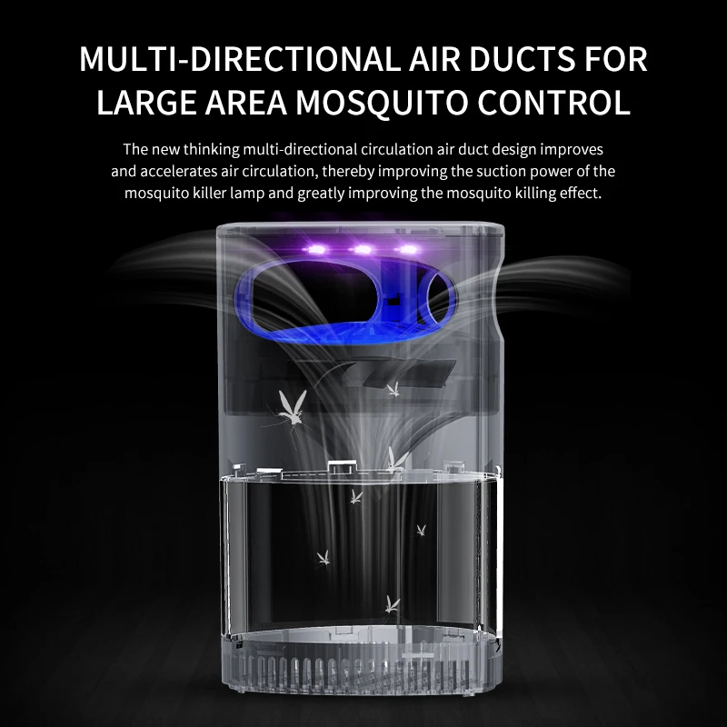 Lampe anti-moustiques UV photocatalytique USB silencieuse – Image 2