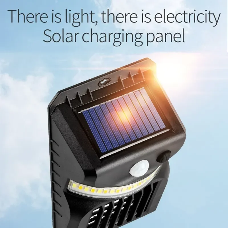 Borne Solaire LED Jardin Anti-Insectes Détecteur Mouvement – Image 5
