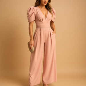 Combinaison femme soirée habillée coupe ajustée