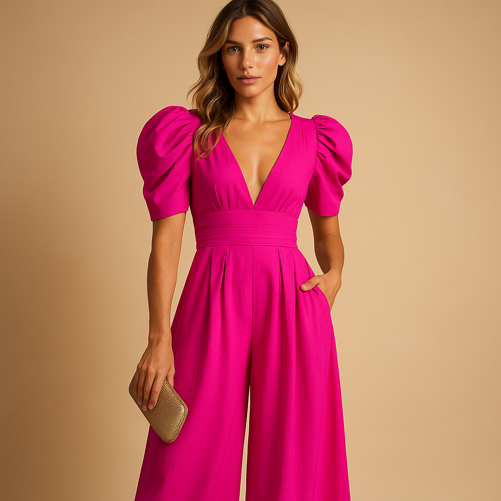 Combinaison femme soirée habillée coupe ajustée – Image 5