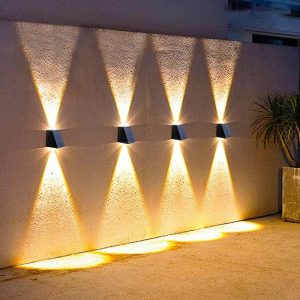 Applique Murale Solaire LED Extérieur Balisage Façade