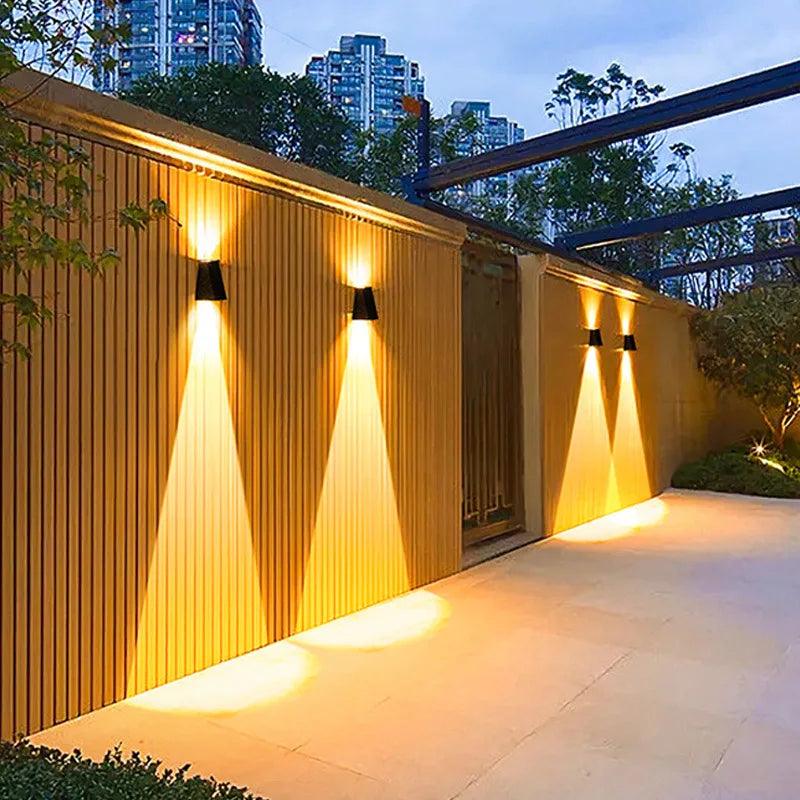 Applique Murale Solaire LED Extérieur Balisage Façade – Image 5