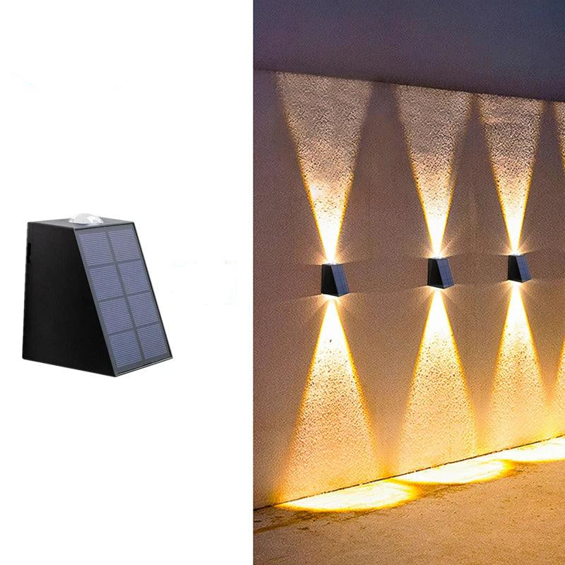 Applique Murale Solaire LED Extérieur Balisage Façade – Image 2