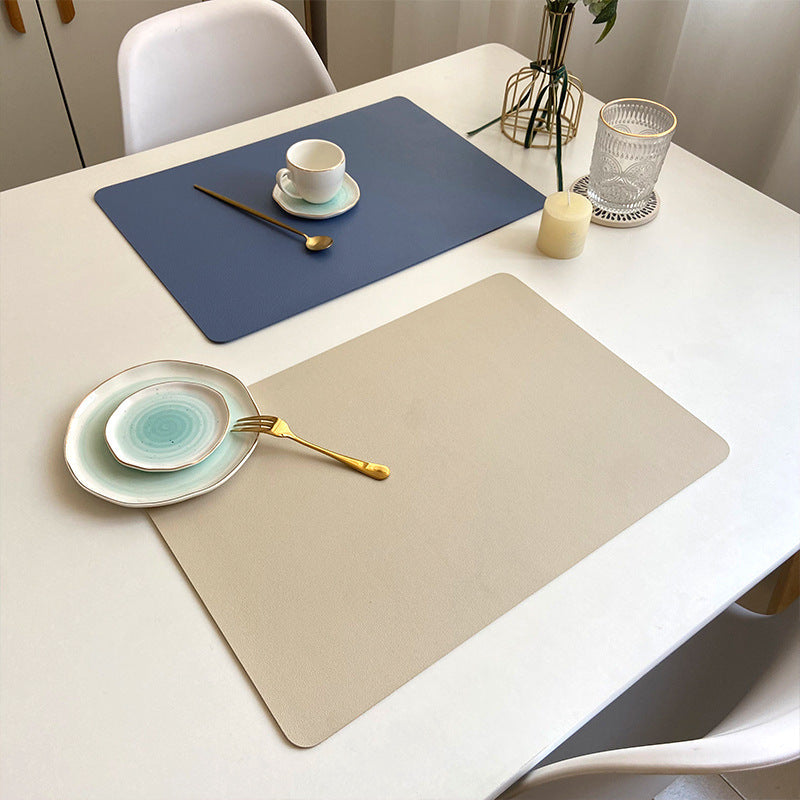 Set de table rectangulaire anti-tache lavable moderne – Image 12