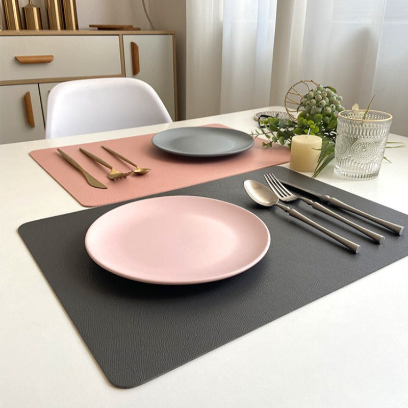 Set de table rectangulaire anti-tache lavable moderne – Image 13