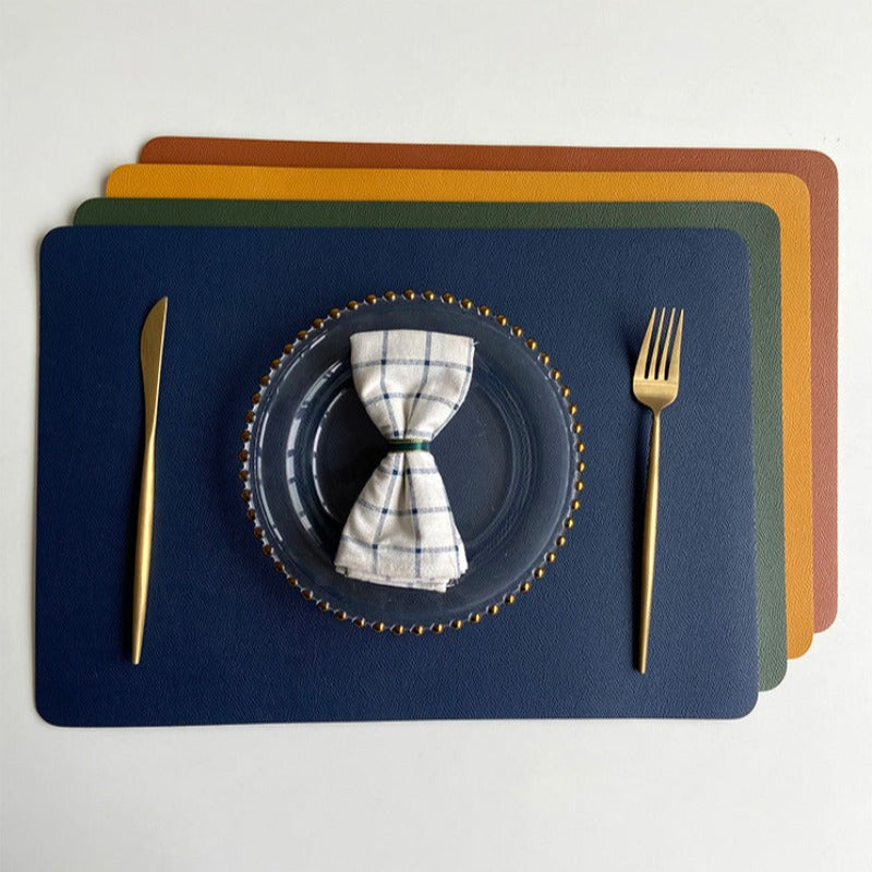 Set de table rectangulaire anti-tache lavable moderne – Image 15