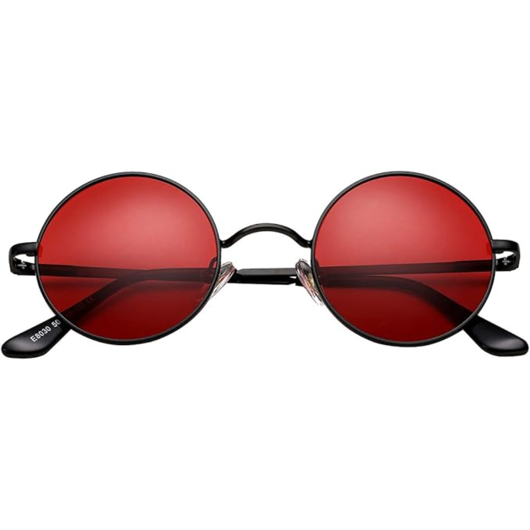Verres polarisés ronds anti-reflets style vintage – Image 8