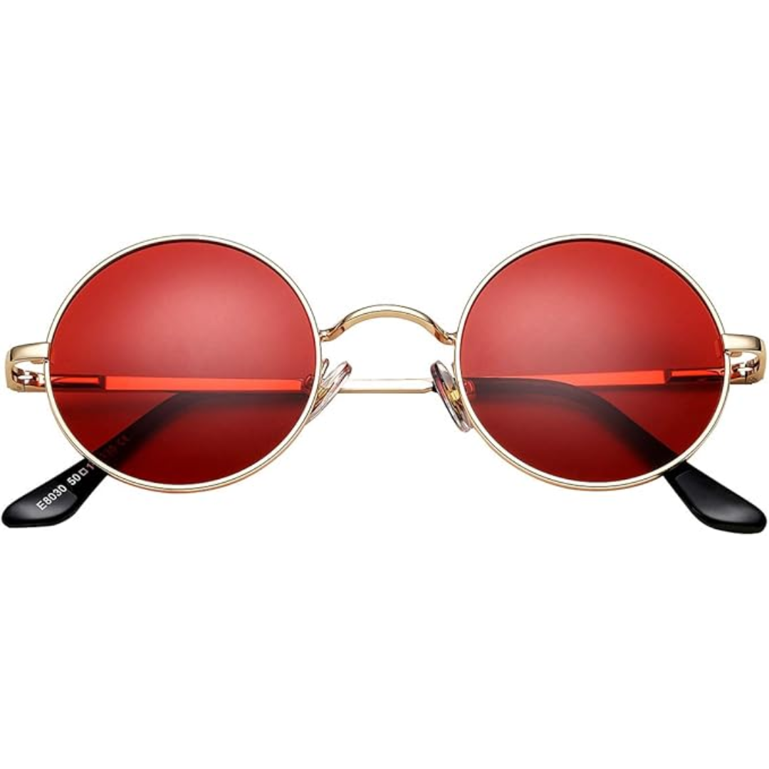 Verres polarisés ronds anti-reflets style vintage – Image 4