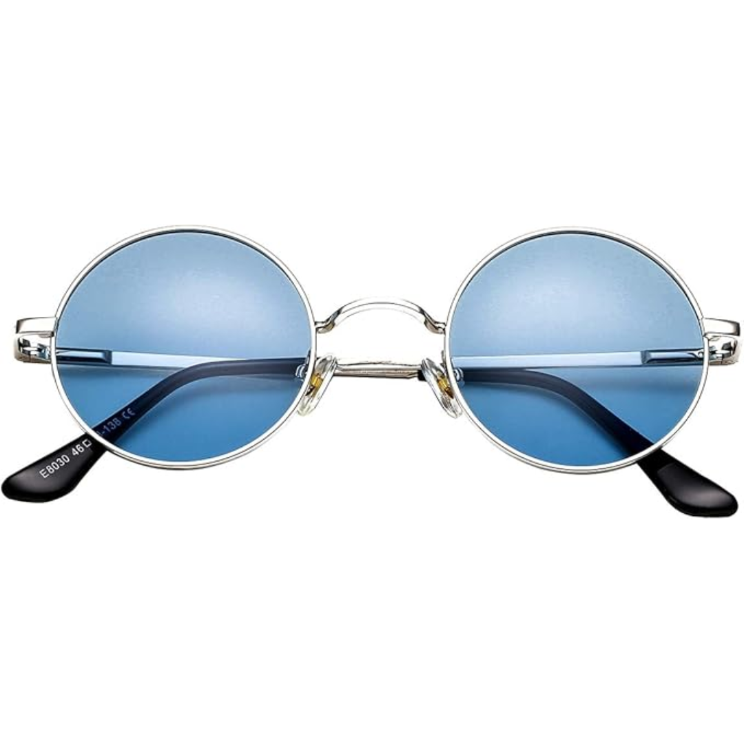 Verres polarisés ronds anti-reflets style vintage – Image 2