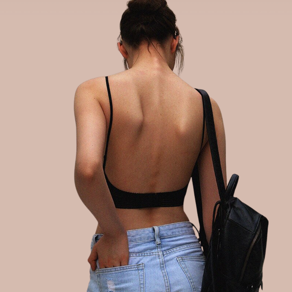 Soutien-Gorge Dos Nu Invisible Sans Bretelles Maintien – Image 4