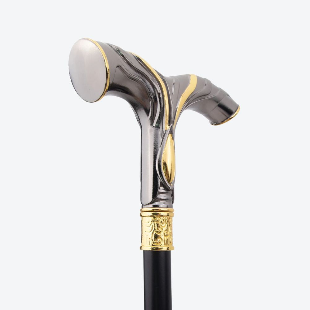 Bâton de marche élégant acier allié détachable – Image 5